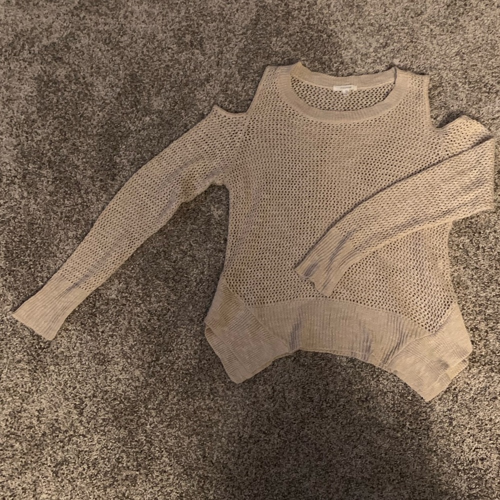 Cold Shoulder Sweater